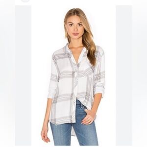 Rails Hunter Plaid Shirt Ash Cinder sz small